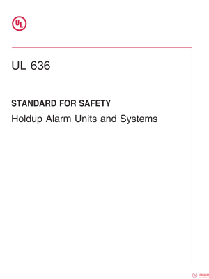 UL 636 PDF UL 636 PDF